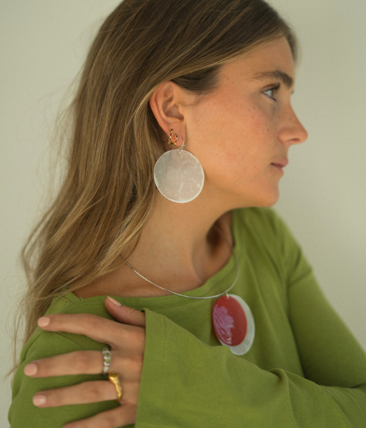 Pendientes Mimosa x1