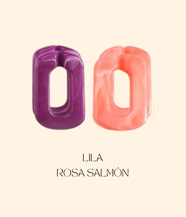 Combinación Lila + Rosa Salmón