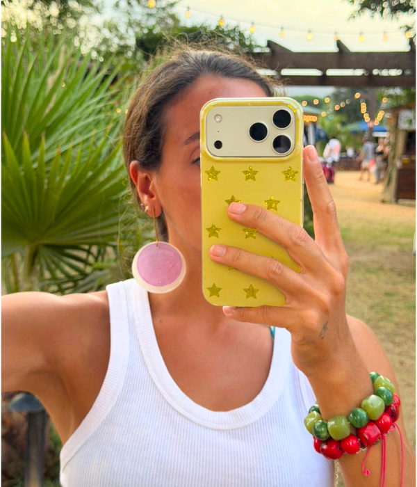 Pendientes Nácar Rainbow x2