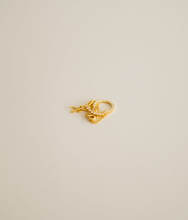 Pulsera cadena y circonitas
