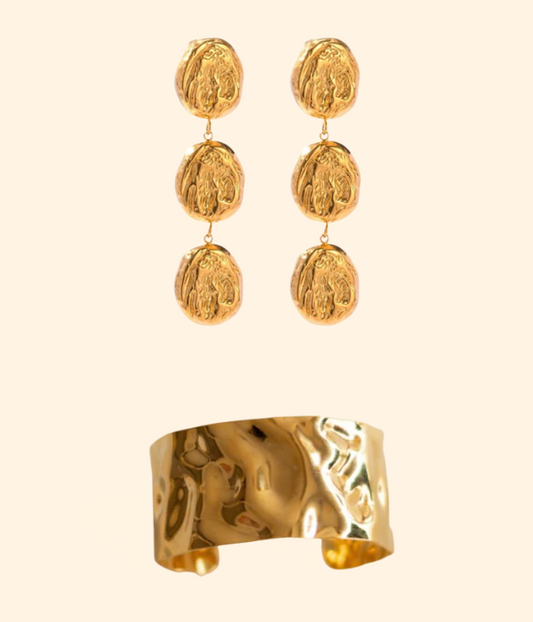 PACK Atenea Earrings + Jamaica Bracelet