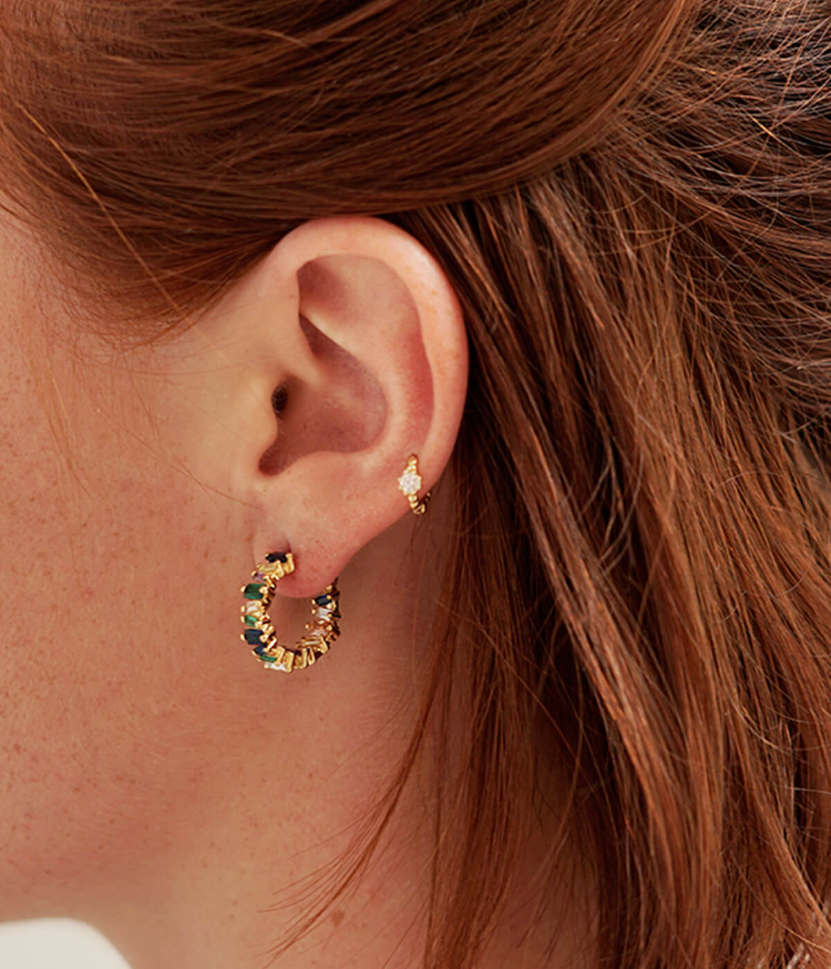 Peking Gold Earrings 