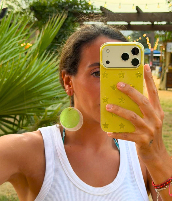 Pendientes Nácar Rainbow x2