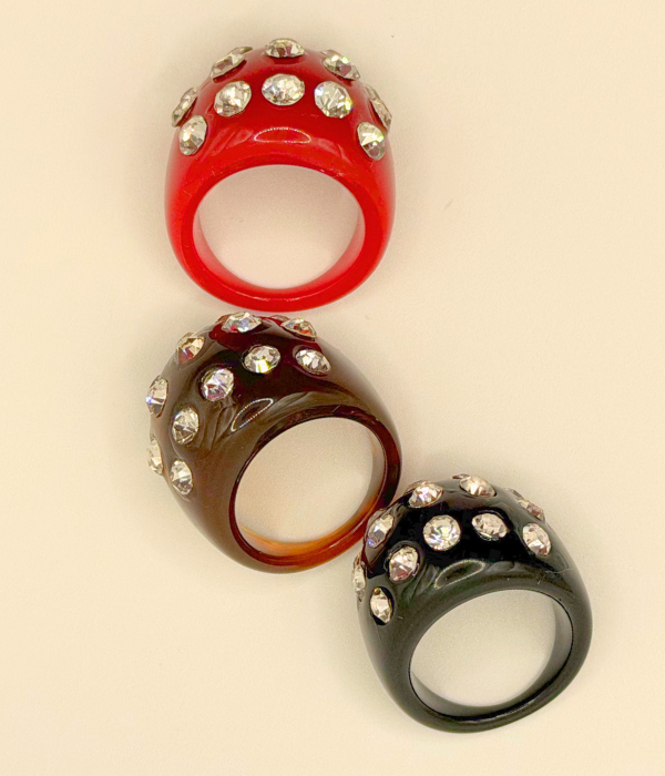 Caribbean Shine Rings