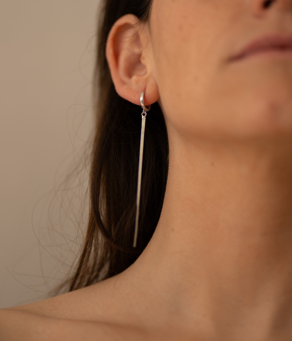 Sahara Silver Earrings