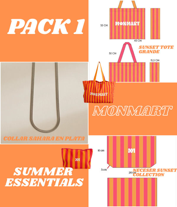 PACK 1 — MONMART SUMMER ESSENTIALS