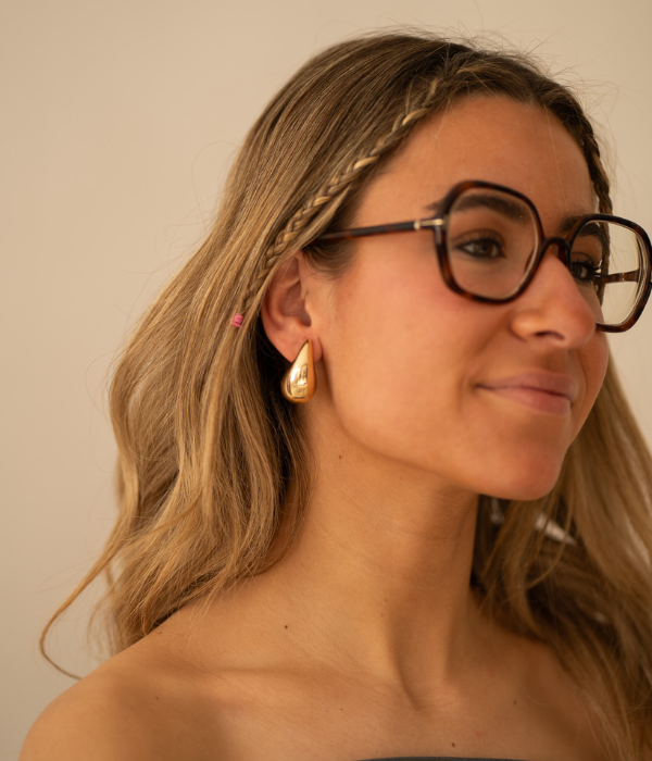 Pendientes Gota Oro