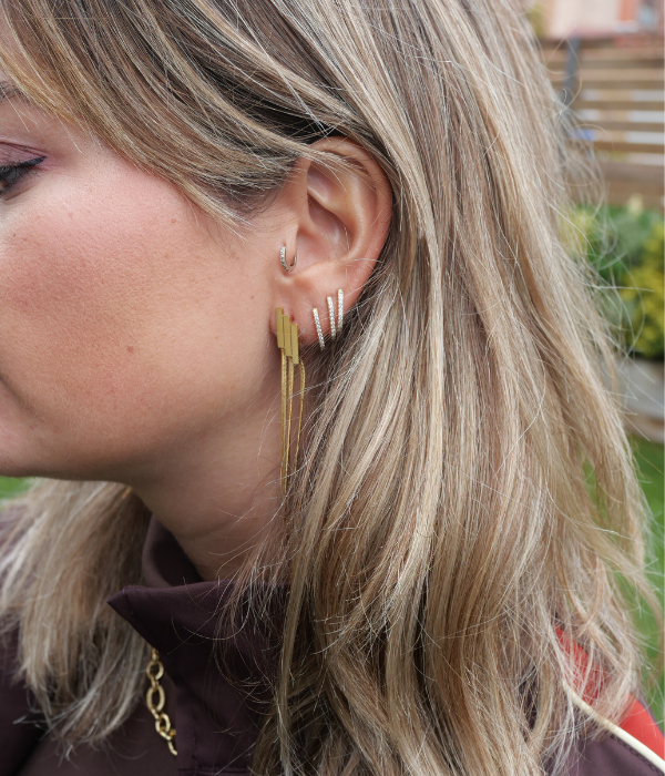 Long earrings