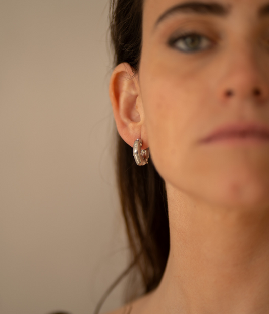 Sweet Silver Earrings