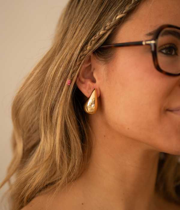 Pendientes Gota Oro