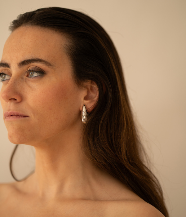Silver Drop Earrings