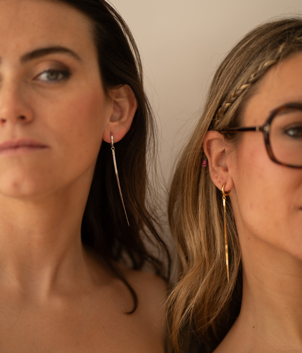 Sahara Silver Earrings