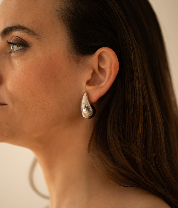 Silver Drop Earrings