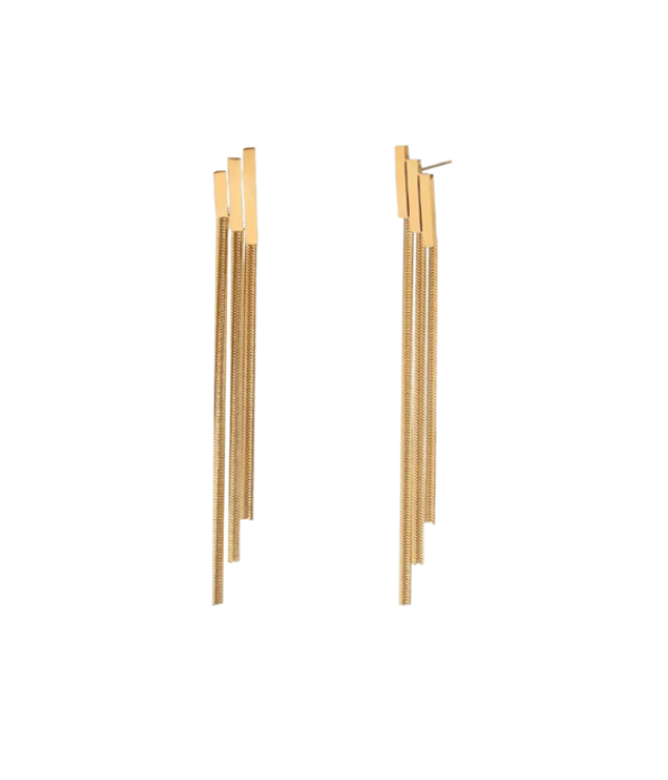 Long earrings