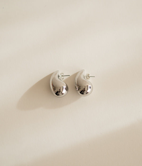 Silver Drop Earrings