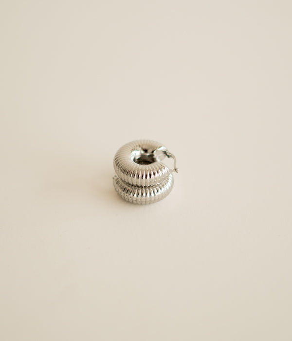 Pendientes Coco Plata