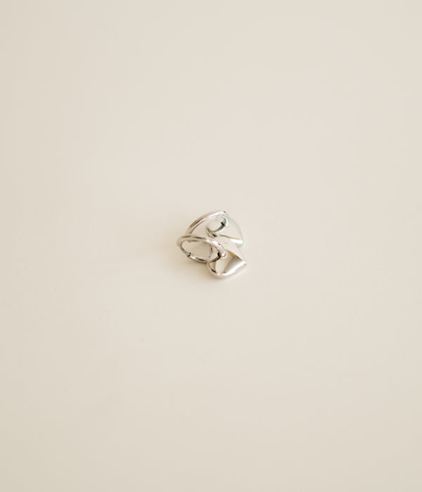 Silver Heart Earrings